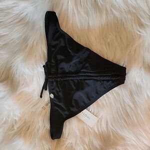 New Quintsoul Essentials Black Bikini Bottom, NWT, Sz. XS